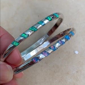 SOLD! Sterling silver bangles 925
